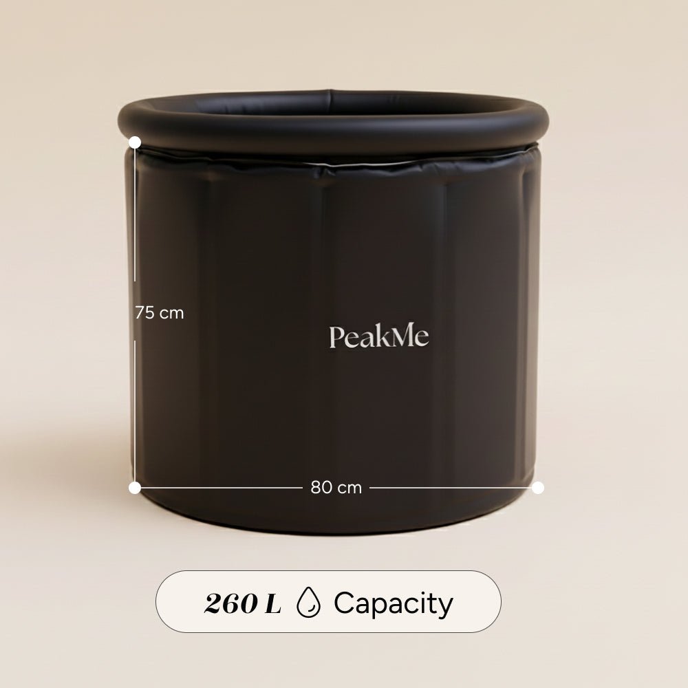 Core Ice Bath - Noir by PeakMe, SKU PK-ICE-004
