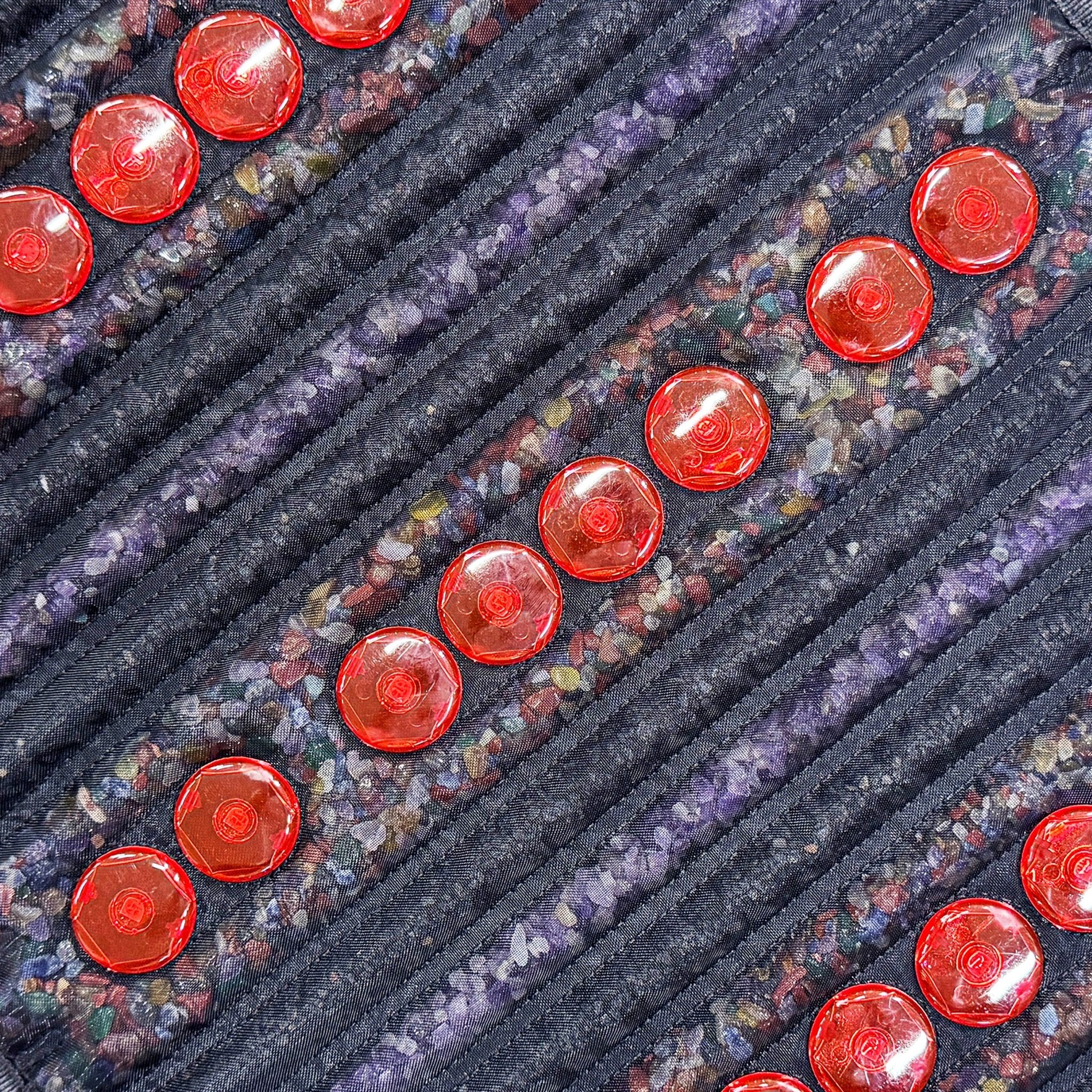 Mini Infrared PEMF Mat - Compact PEMF Mat. Gemstone Therapy by PeakMe, SKU PK-PEMF-MINI