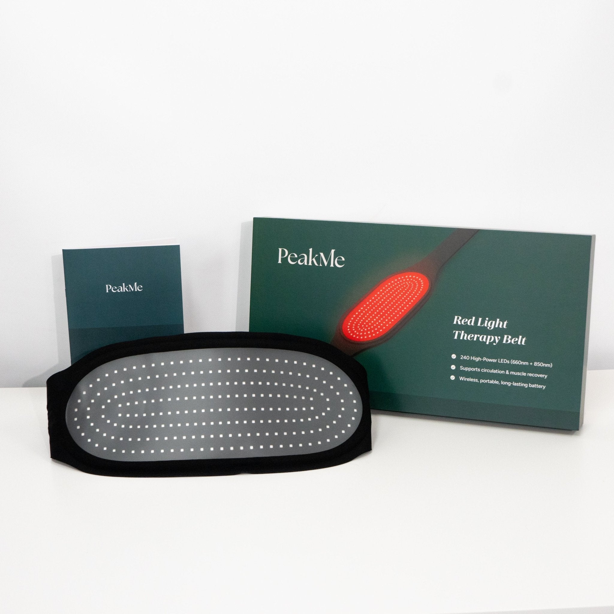 Red Light Therapy Belt by PeakMe, SKU PK-RLT-BELT