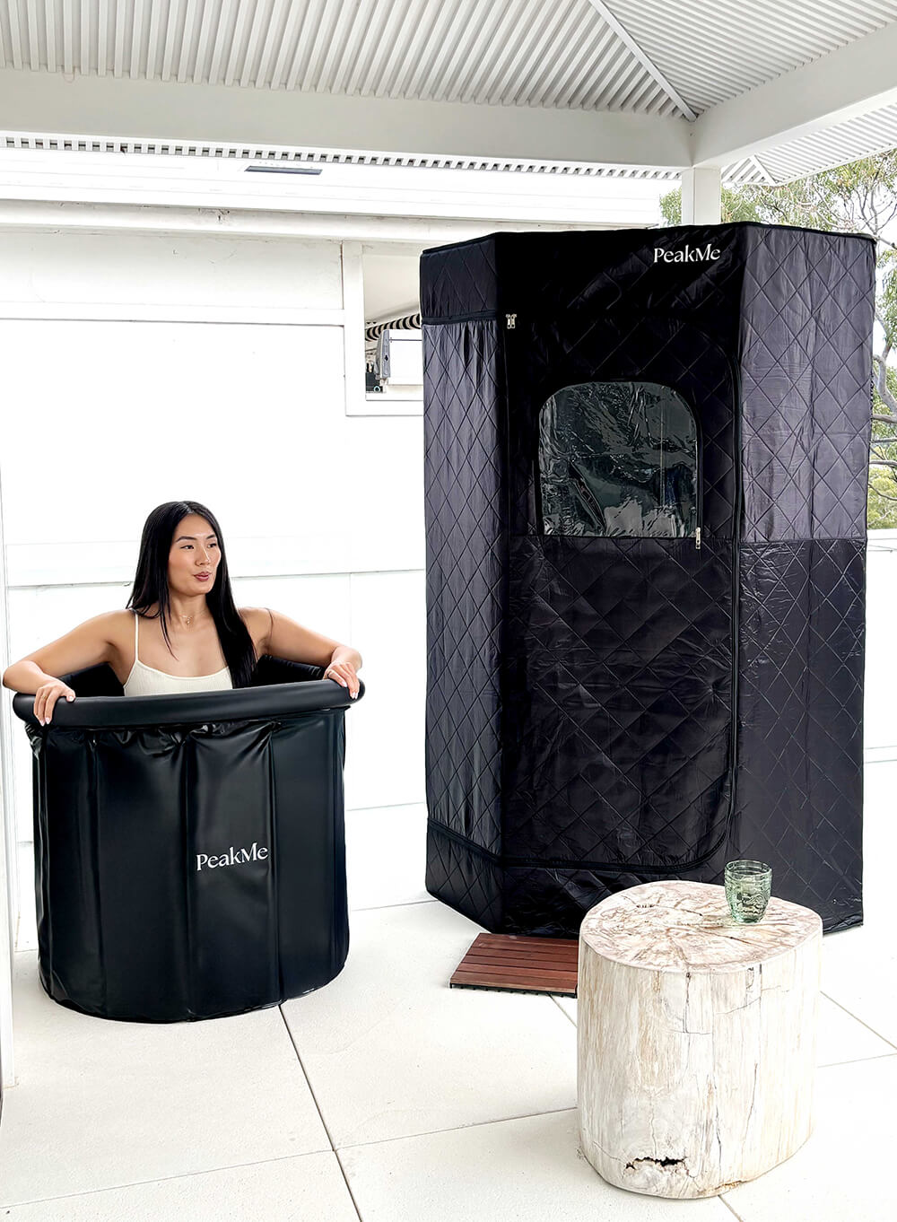 Retreat Steam Sauna by PeakMe, SKU PK - SAUNA - 004