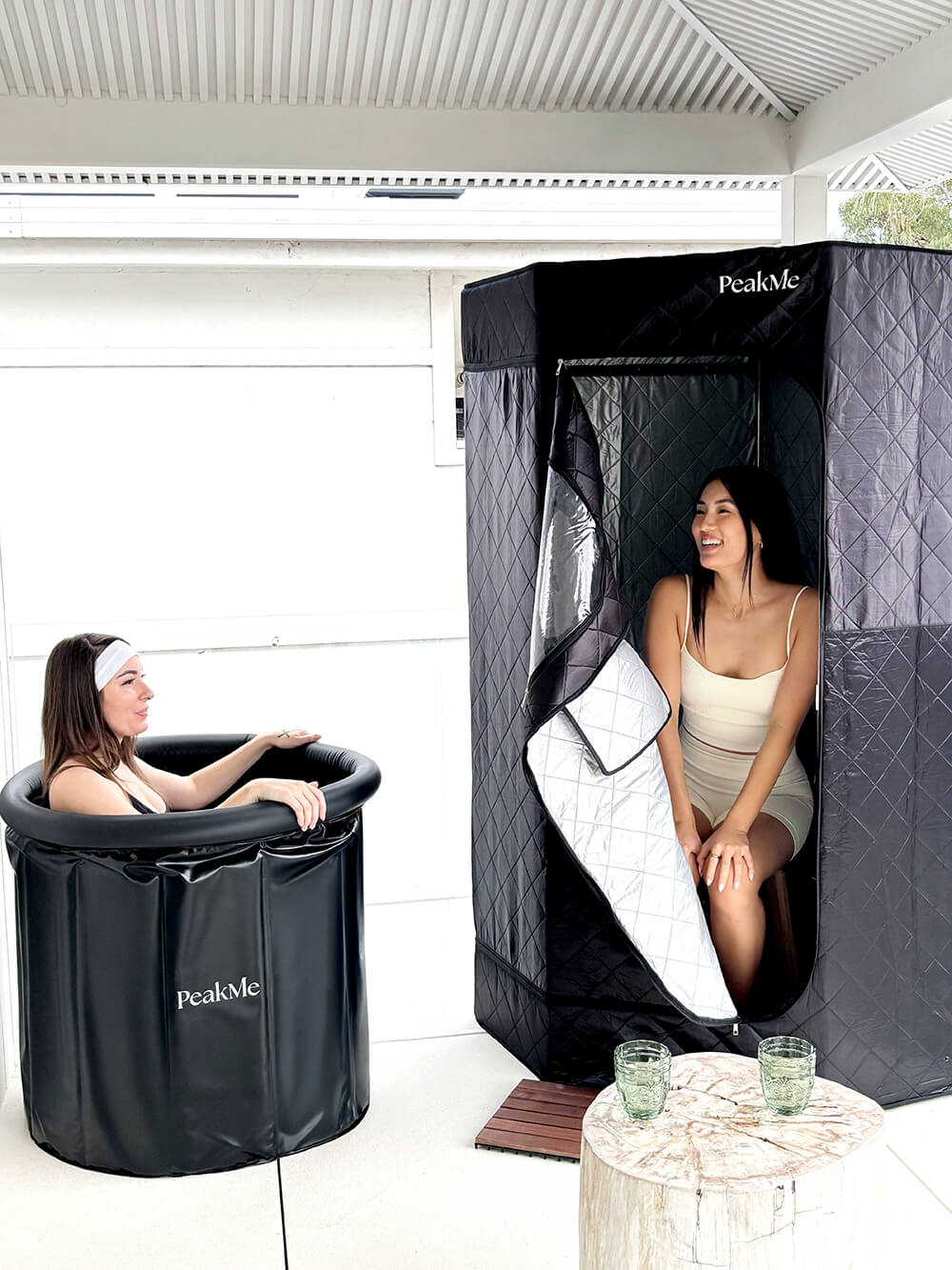Retreat Steam Sauna by PeakMe, SKU PK - SAUNA - 004