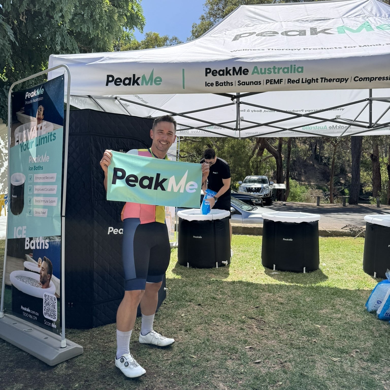 PeakMe Events Perth March 2024 Ice Bath Recovery Zones