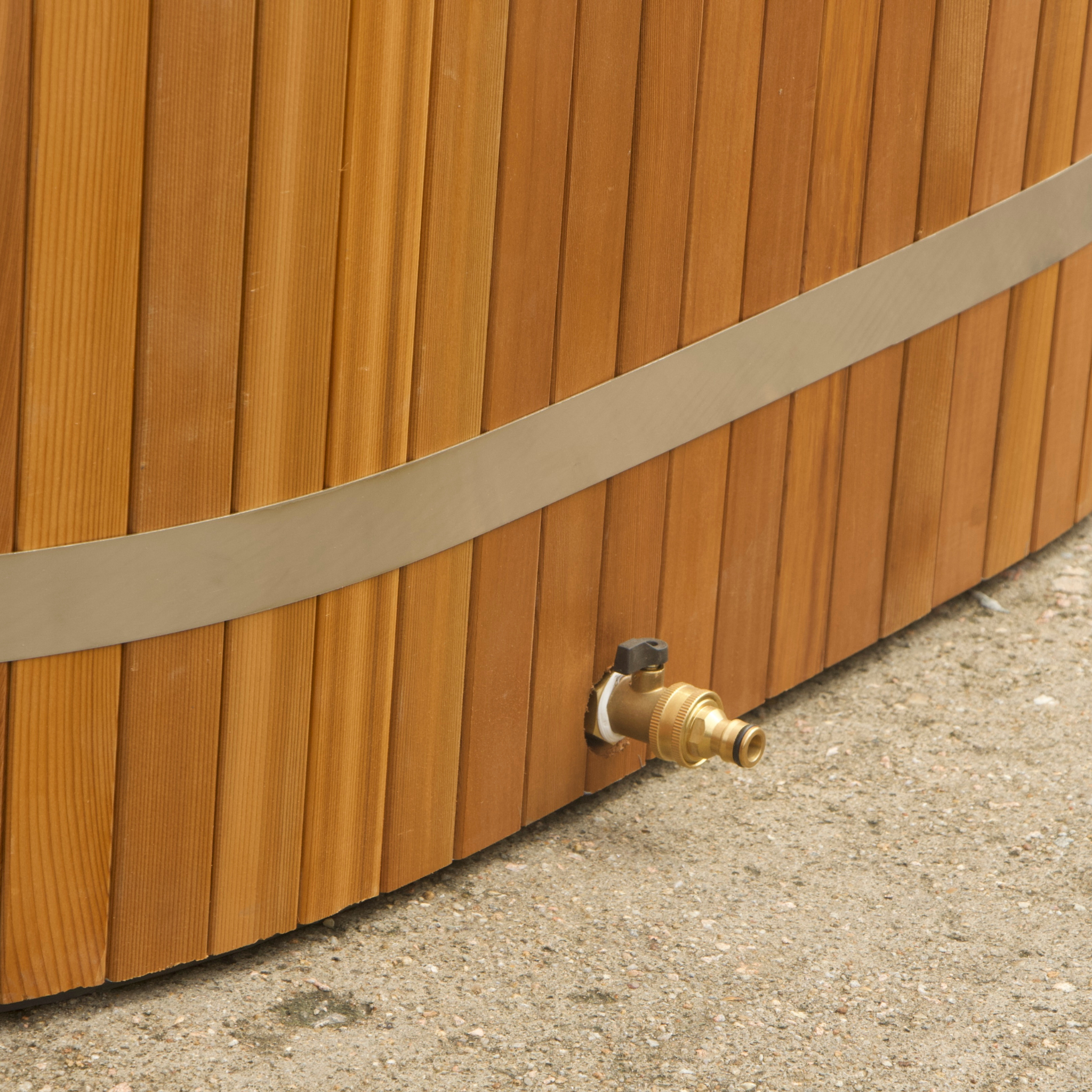 Glacier Solo Premium Cedar Ice Bath