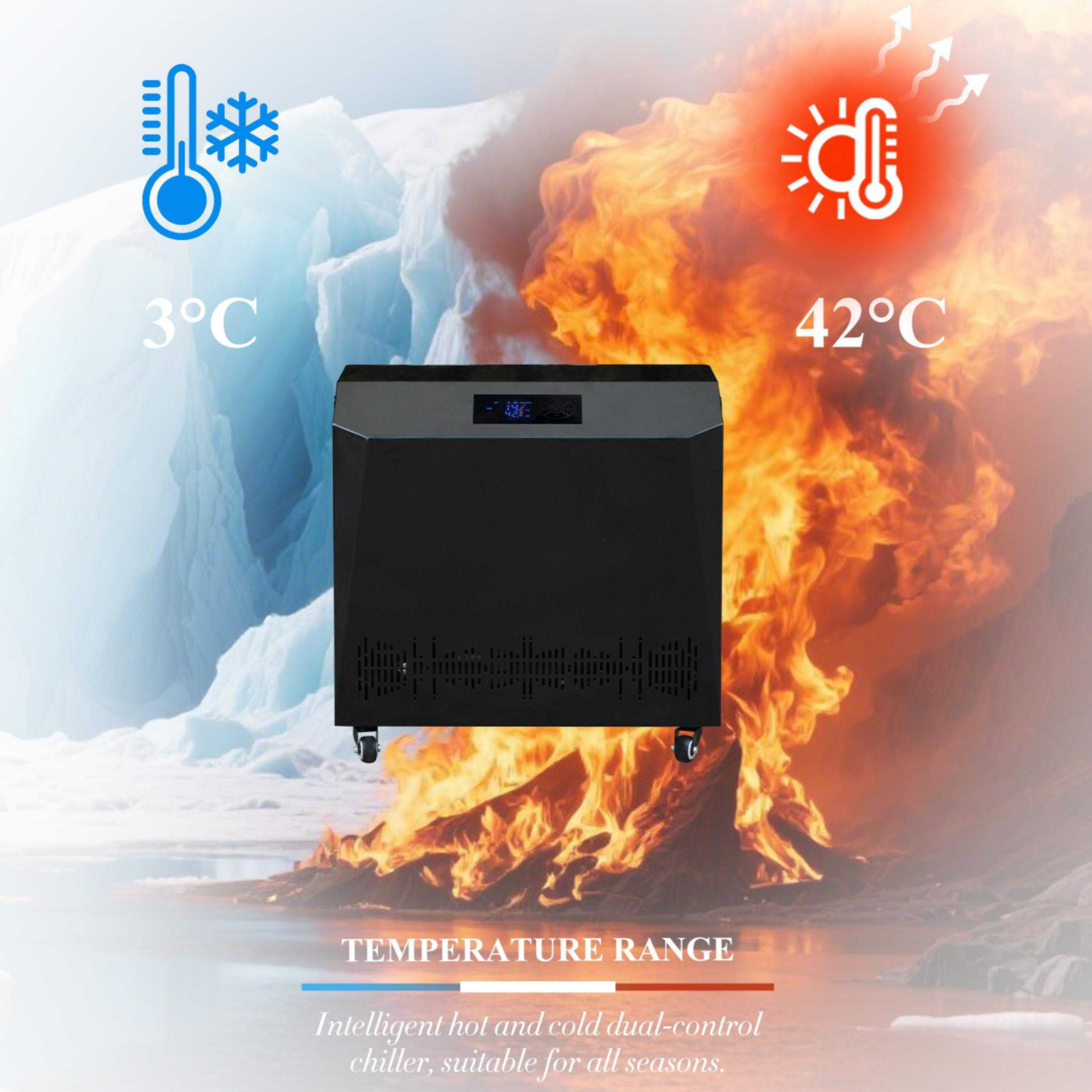 Pro 1.0HP Chiller - Ice Bath Chiller. Precision Cooling.