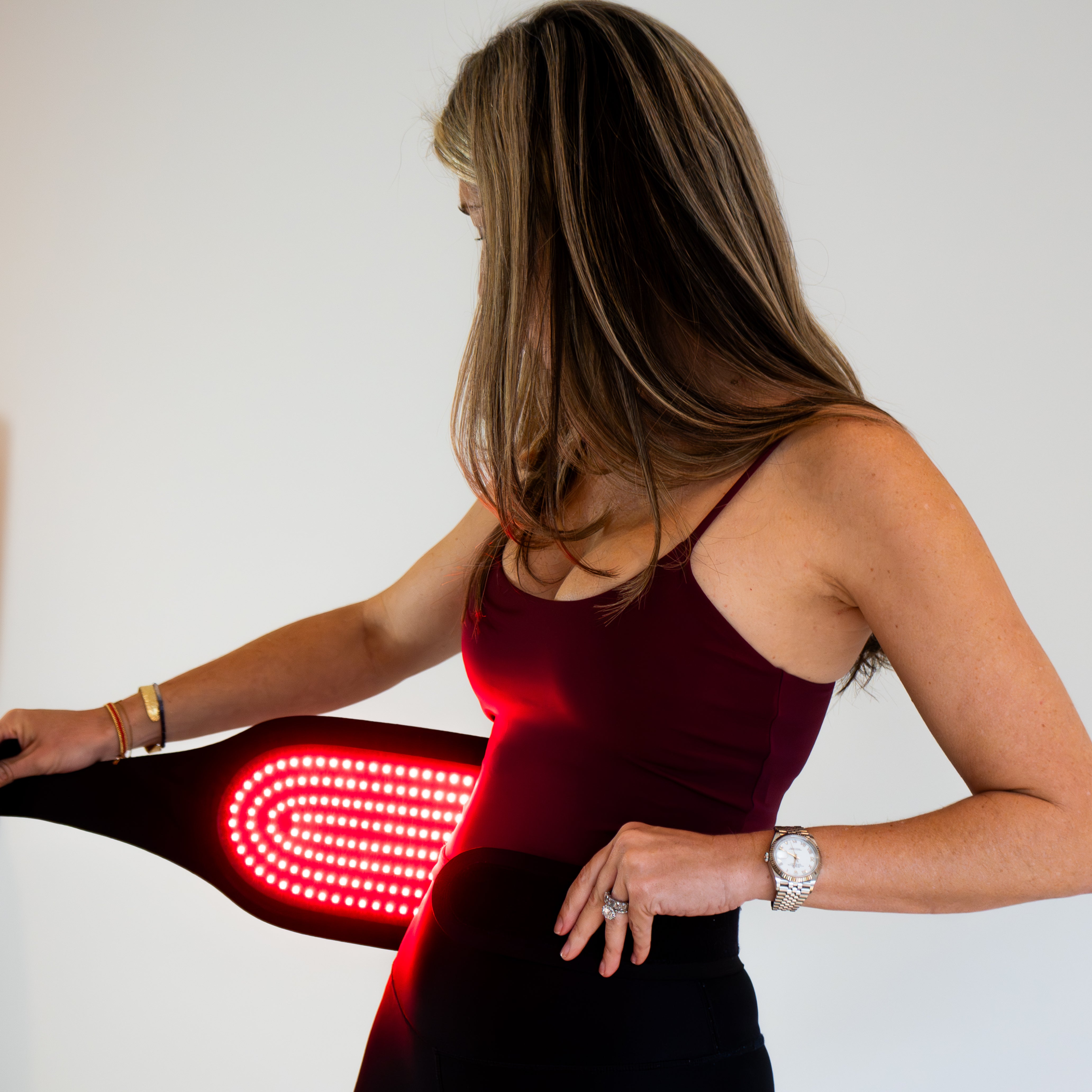 Red Light Belt - Wearable Red Light Therapy Belt. 660nm + 850nm. - *Cordless.*