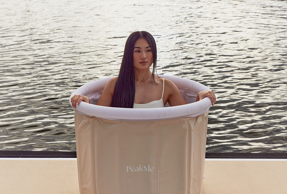 Core Ice Bath - Latte by PeakMe, SKU PK - ICE - 003