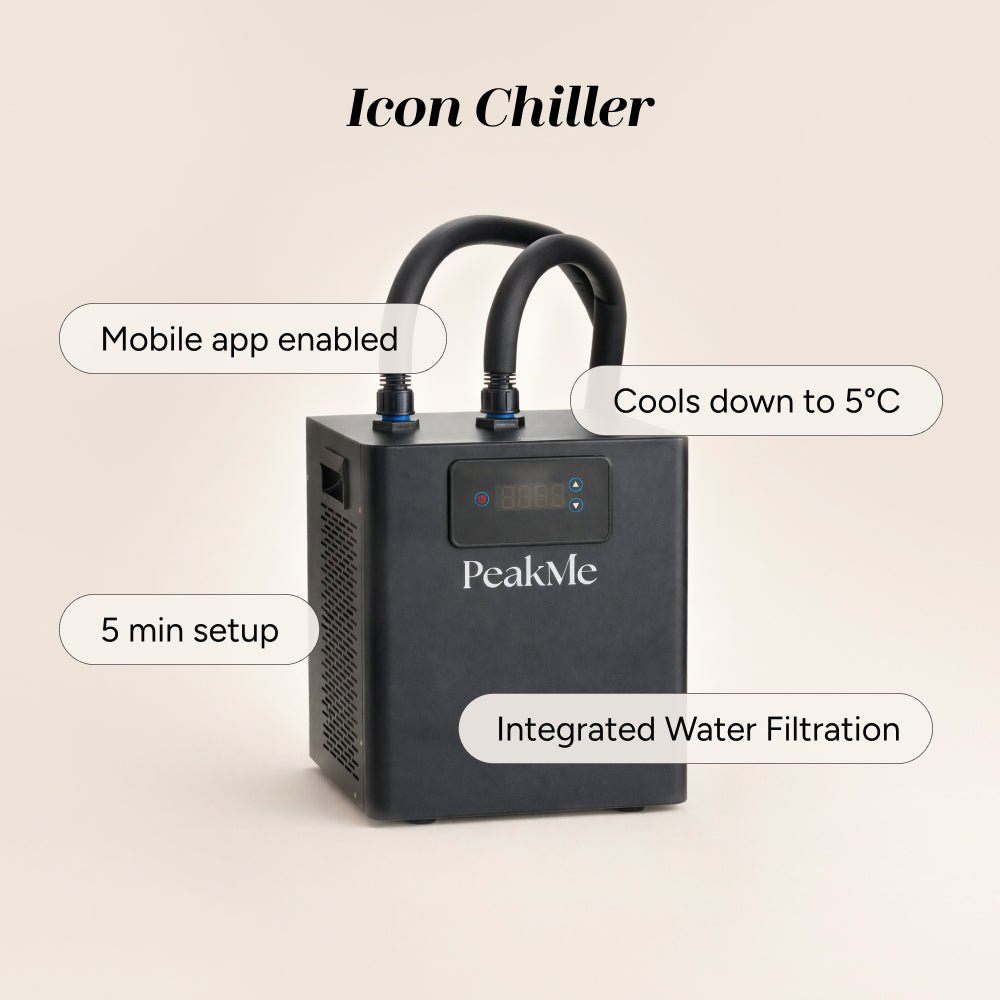 Core Ice Bath - Noir by PeakMe, SKU PK-ICE-004