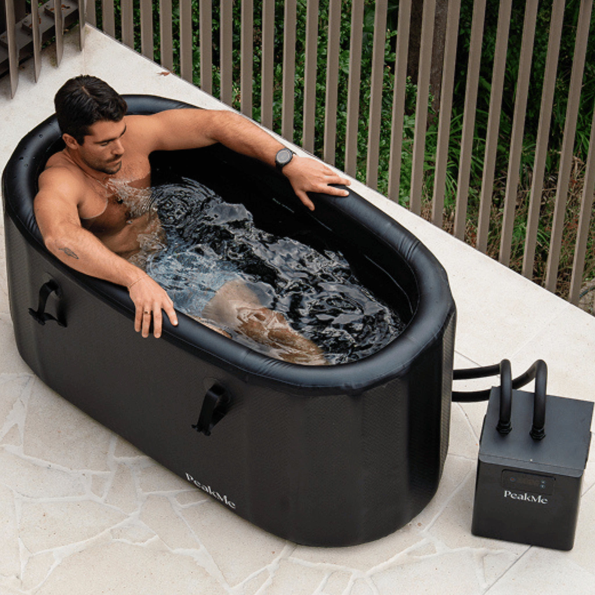 Flow Ice Bath - Premium Design by PeakMe, SKU PK-ICE-005