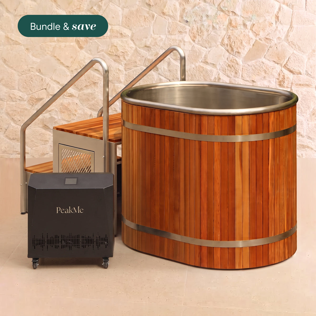 Glacier Ice Bath + Pro Chiller, SKU PK-BDL-0011