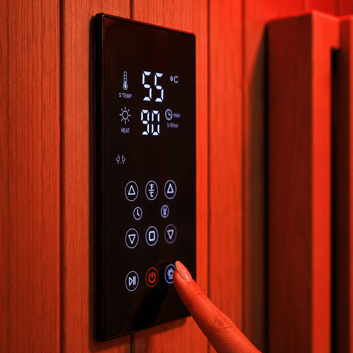 Helios Infrared Sauna - Indoor. 1 Person Sauna by PeakMe, SKU PK-SAUNA-WS01