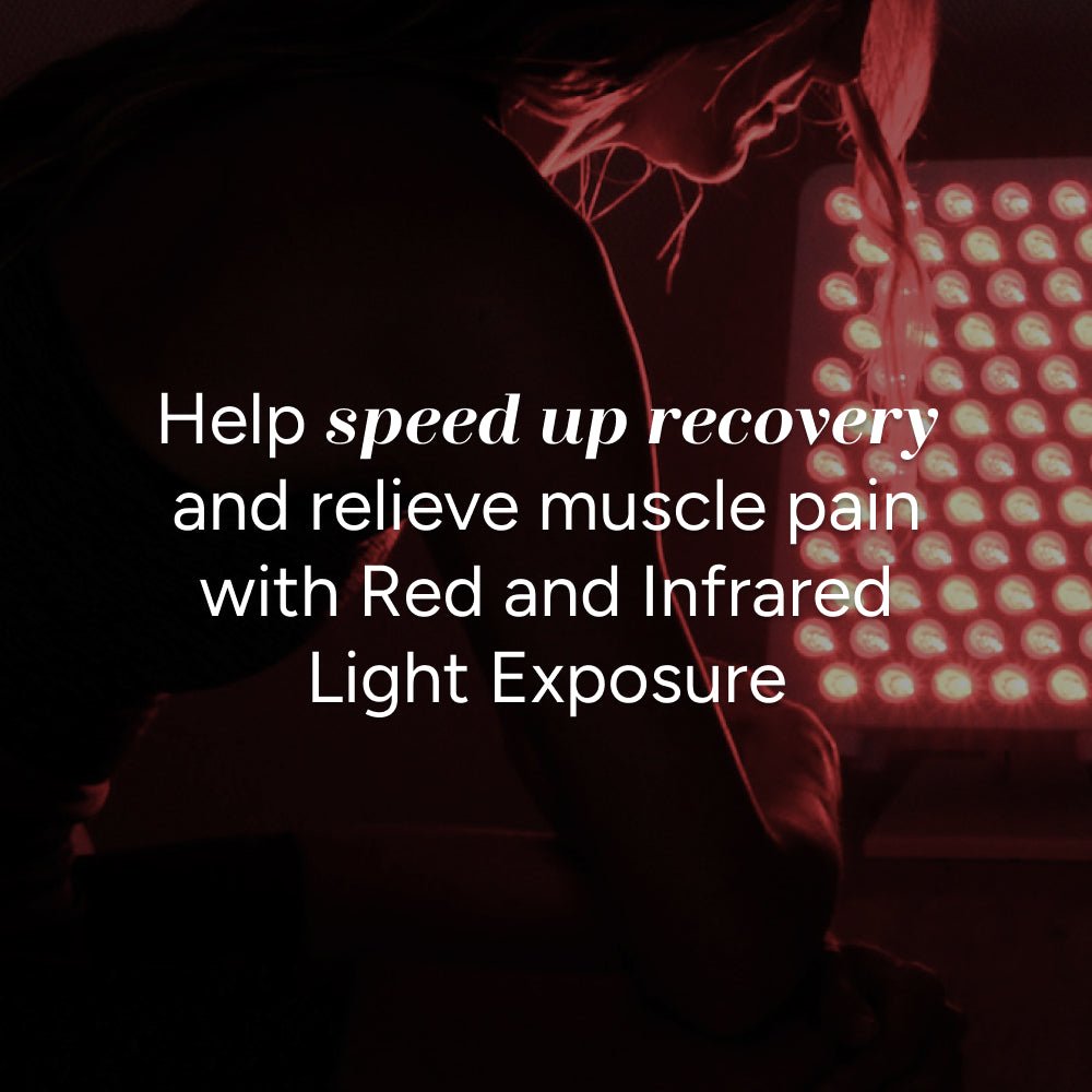 Red Light Therapy Mini Panel - Targeted Recovery by PeakMe, SKU PK-LED-PRO100