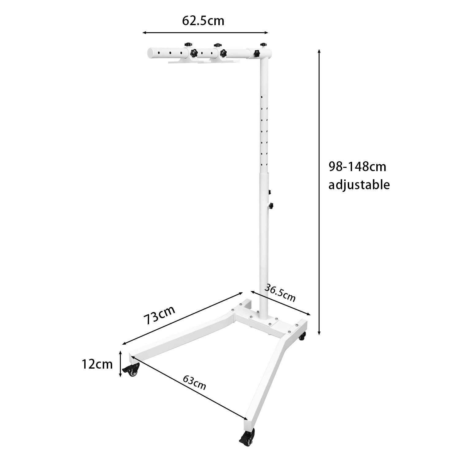Red Light Therapy Panel Horizontal Stand by PeakMe, SKU PK - Stand - MS300 - D