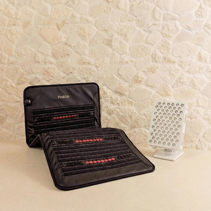 Rejuventation Bundle - PEMF Mat + Red Light Therapy Panel. Recovery Bundle. by PeakMe, SKU 