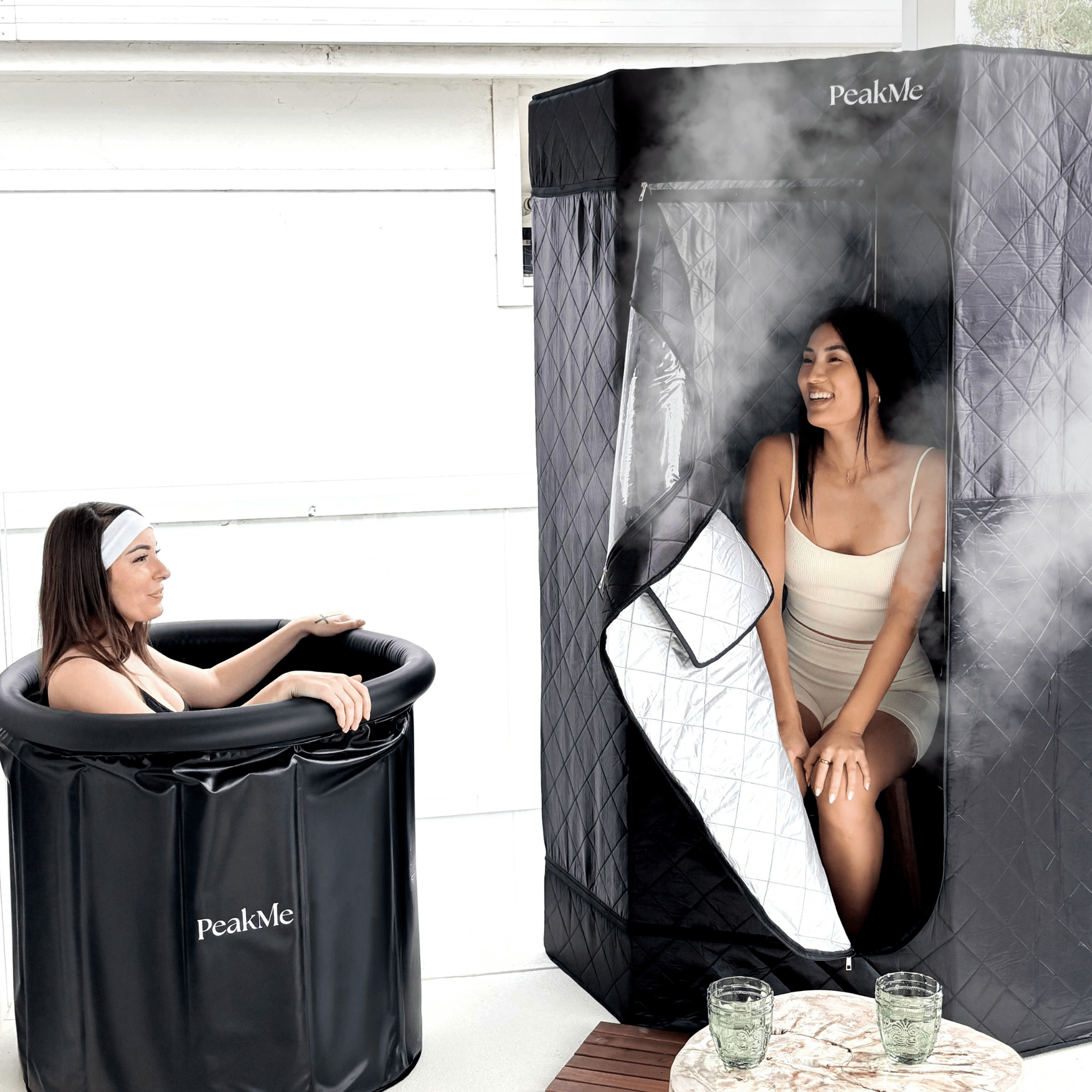 Retreat Steam Sauna by PeakMe, SKU PK - SAUNA - 004
