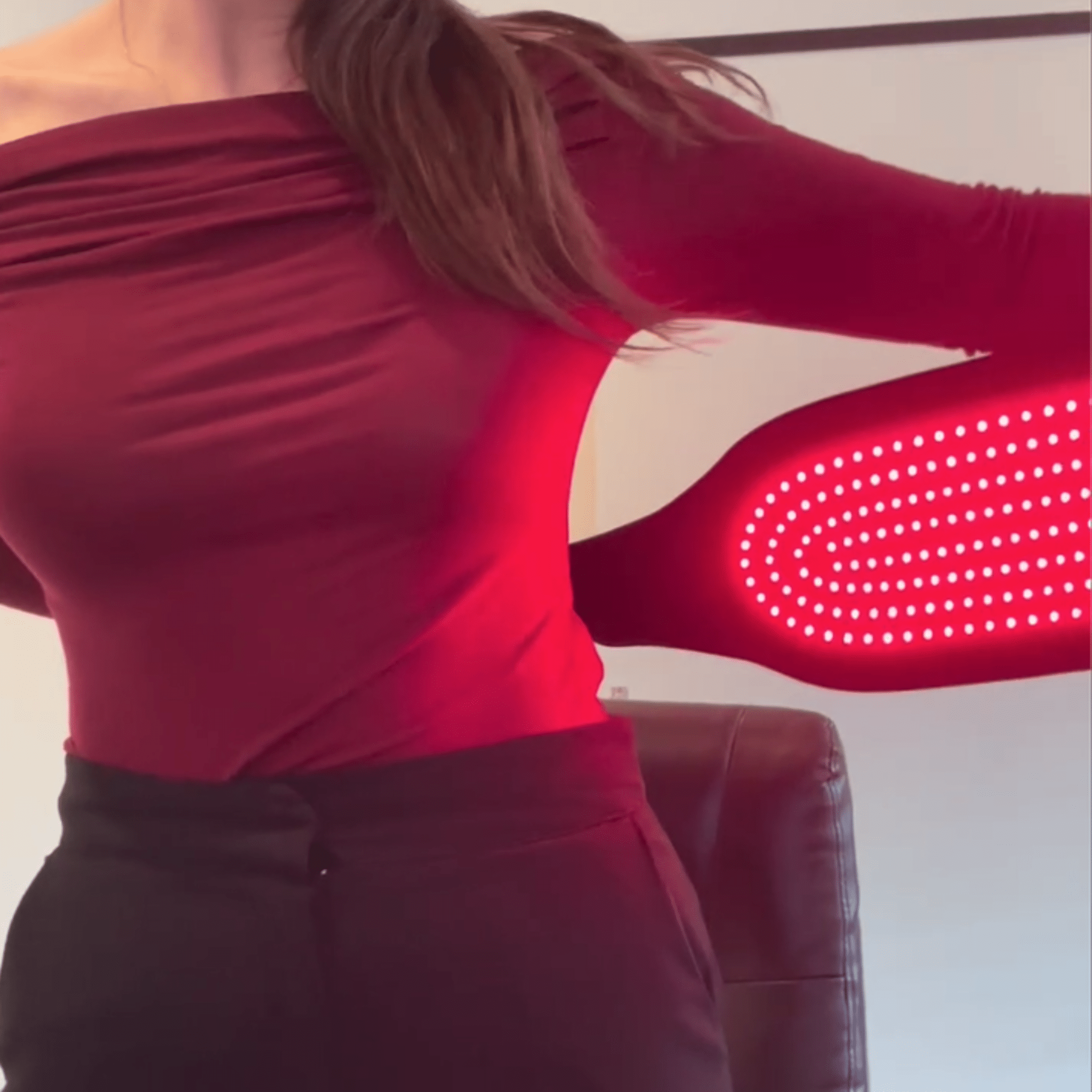 Soothe & Support Bundle - Wearable Red Light Therapy Bundle. Waist Belt + Knee Brace. by PeakMe, SKU 