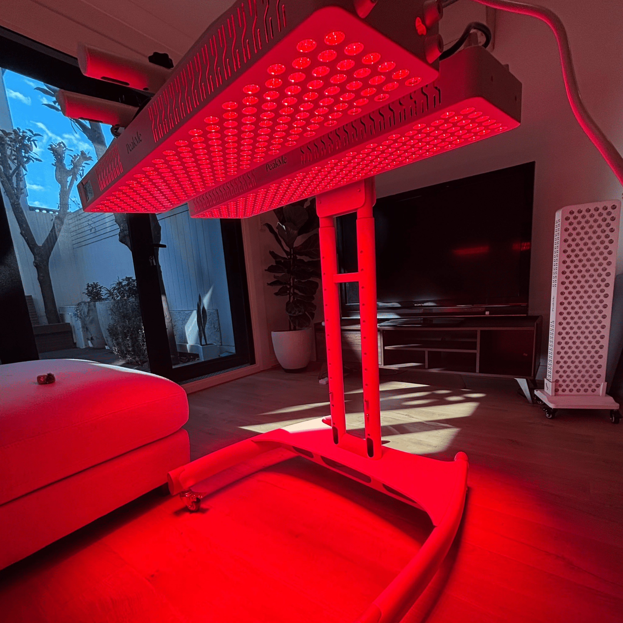 Vitality Pro Bundle: 2x Pro Red Light Panels + Stand - PRE-ORDER ONLY by PeakMe, SKU PK-BDL-0001