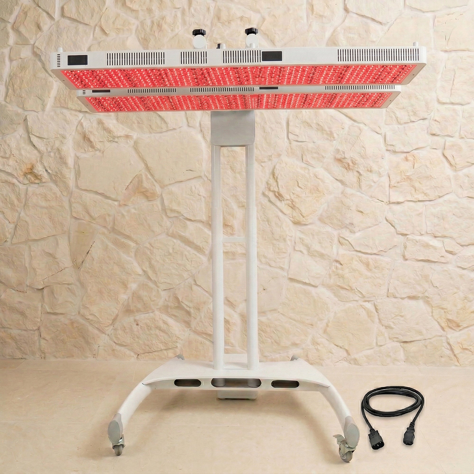 Vitality Pro Bundle: 2x Pro Red Light Panels + Stand - PRE-ORDER ONLY by PeakMe, SKU PK-BDL-0001